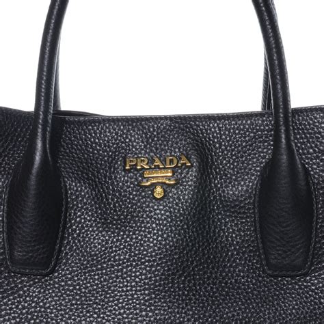 prada daino double handle tote bag|prada vitello daino price.